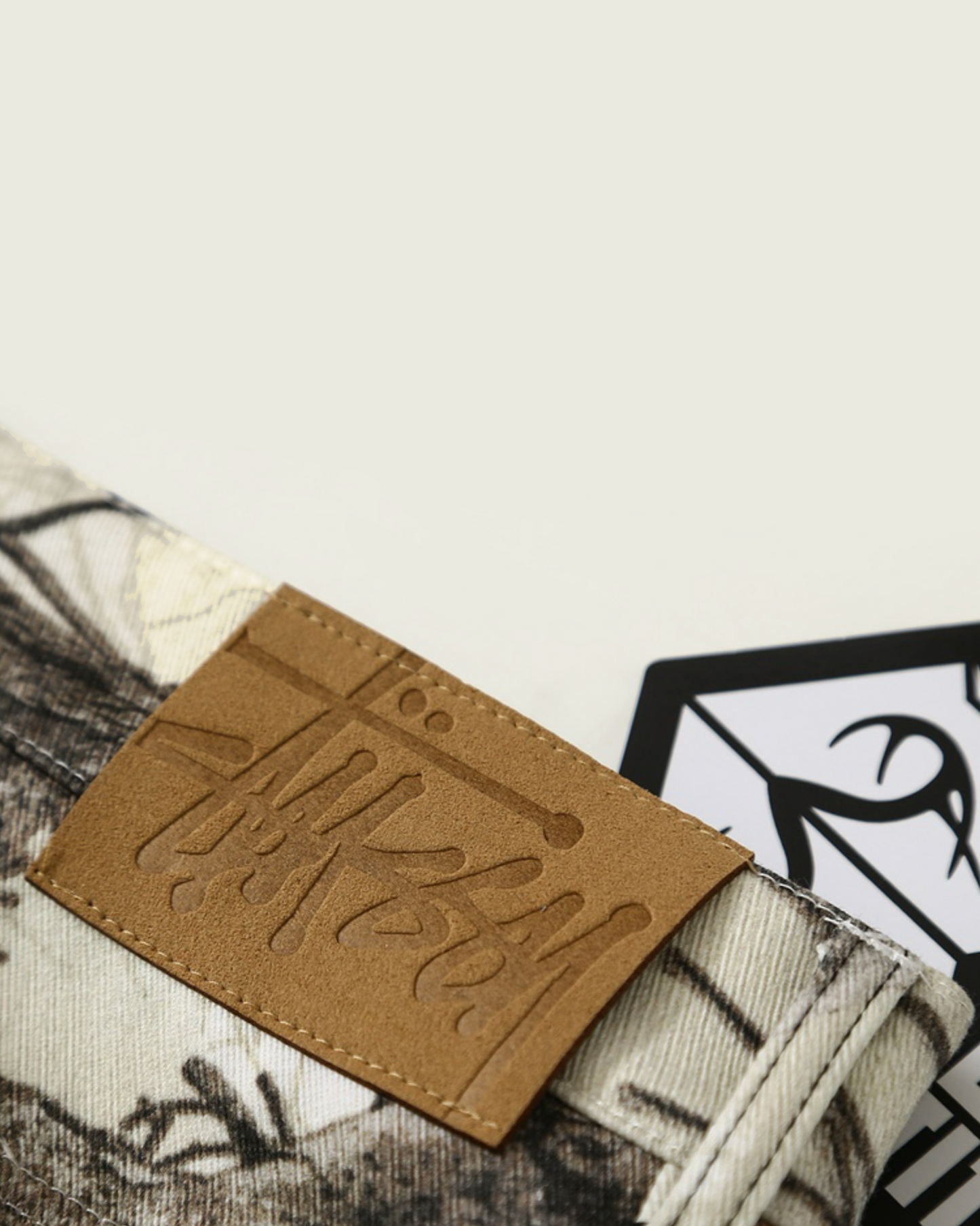 Stussy carpenter pants white