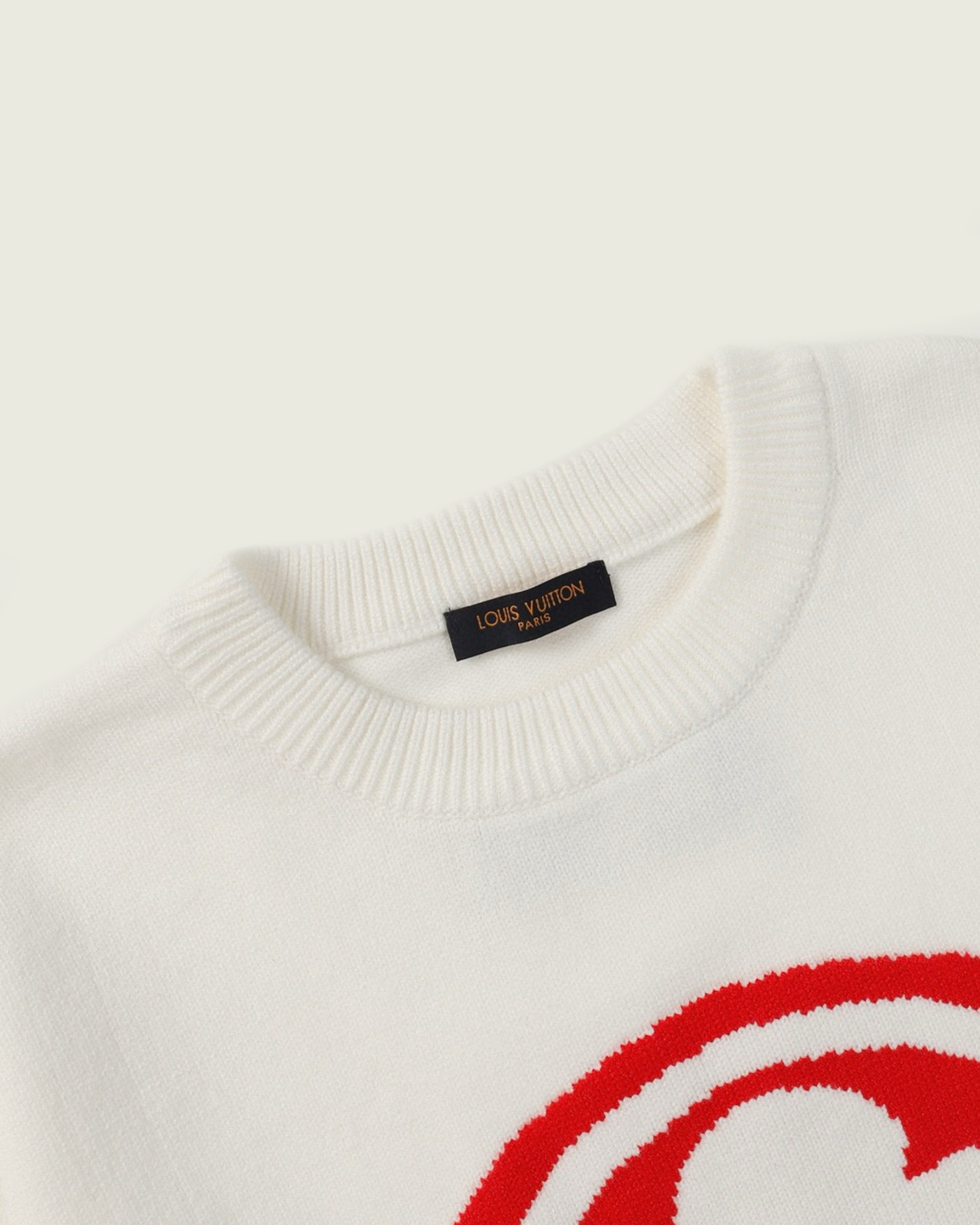 Louis Vuitton sweater monogram white