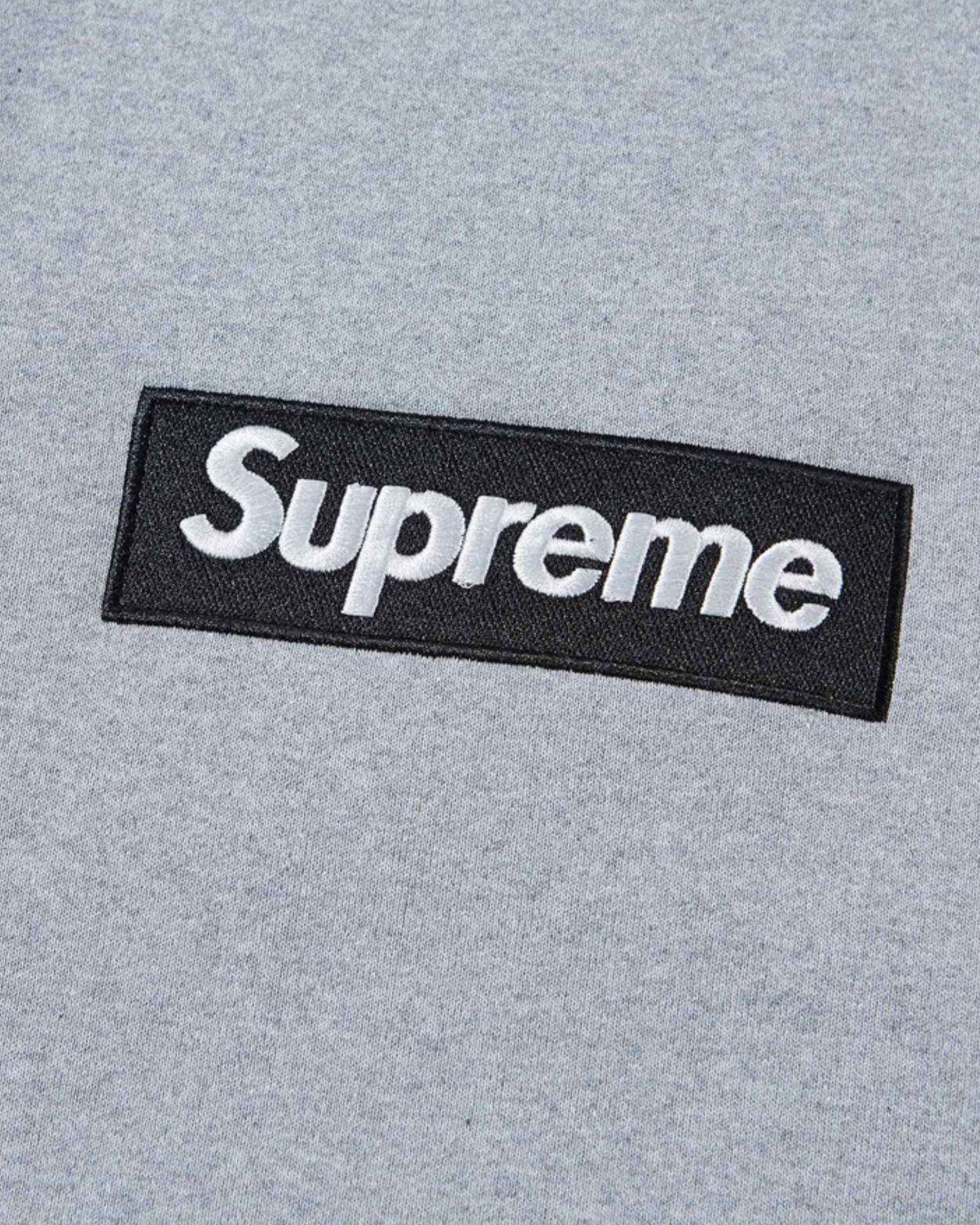 Supreme box logo grey