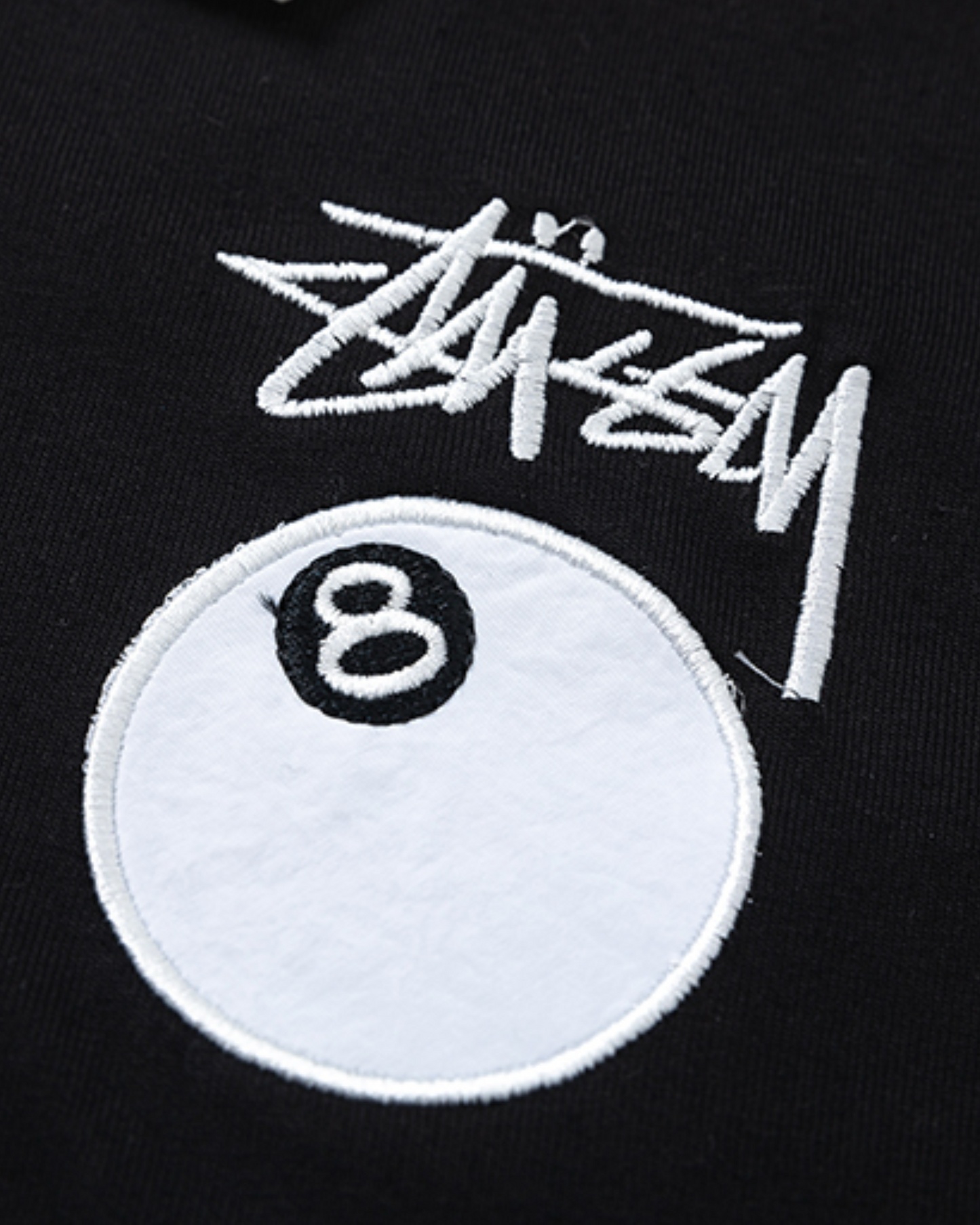 Stussy polo black