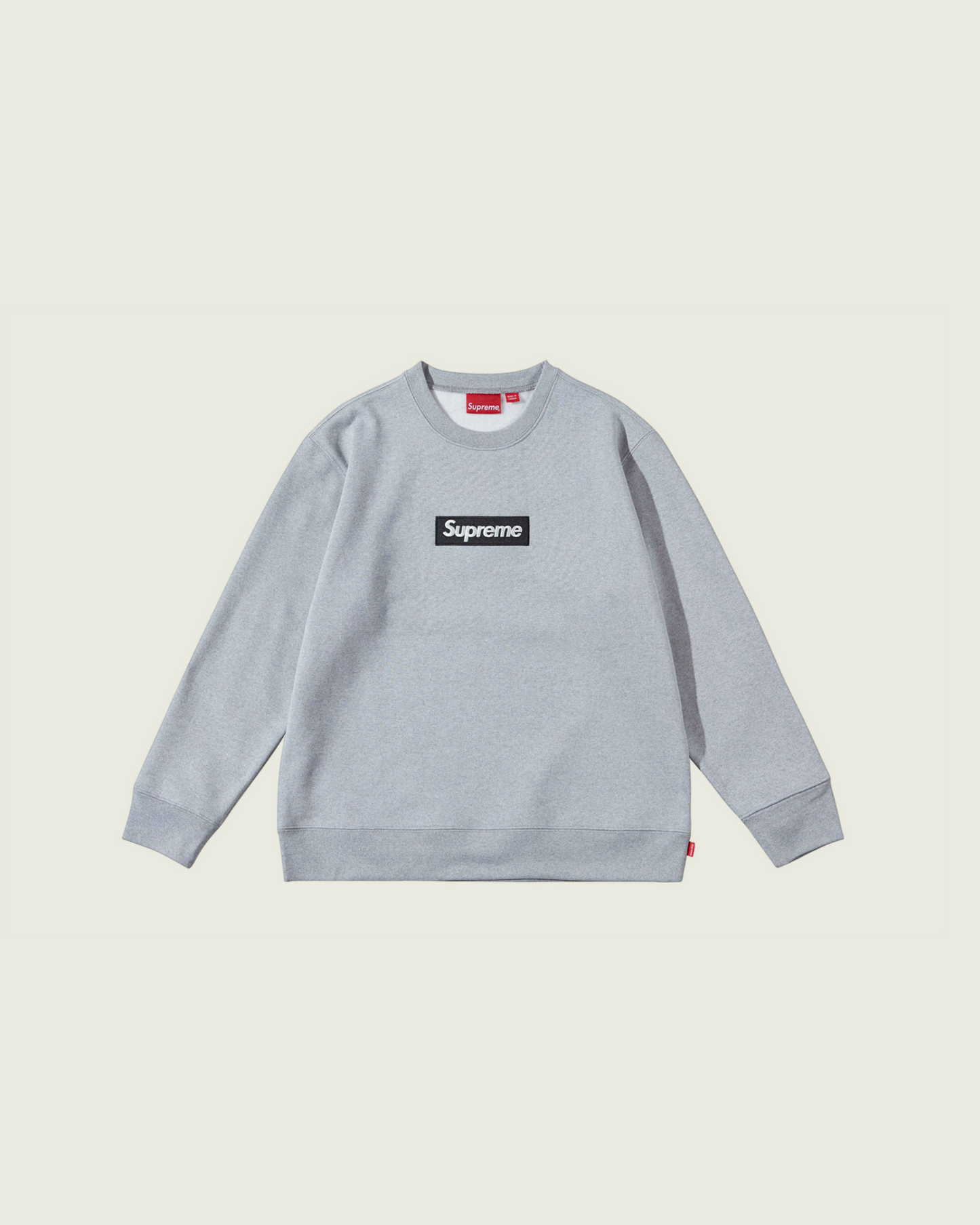 Supreme box logo grey