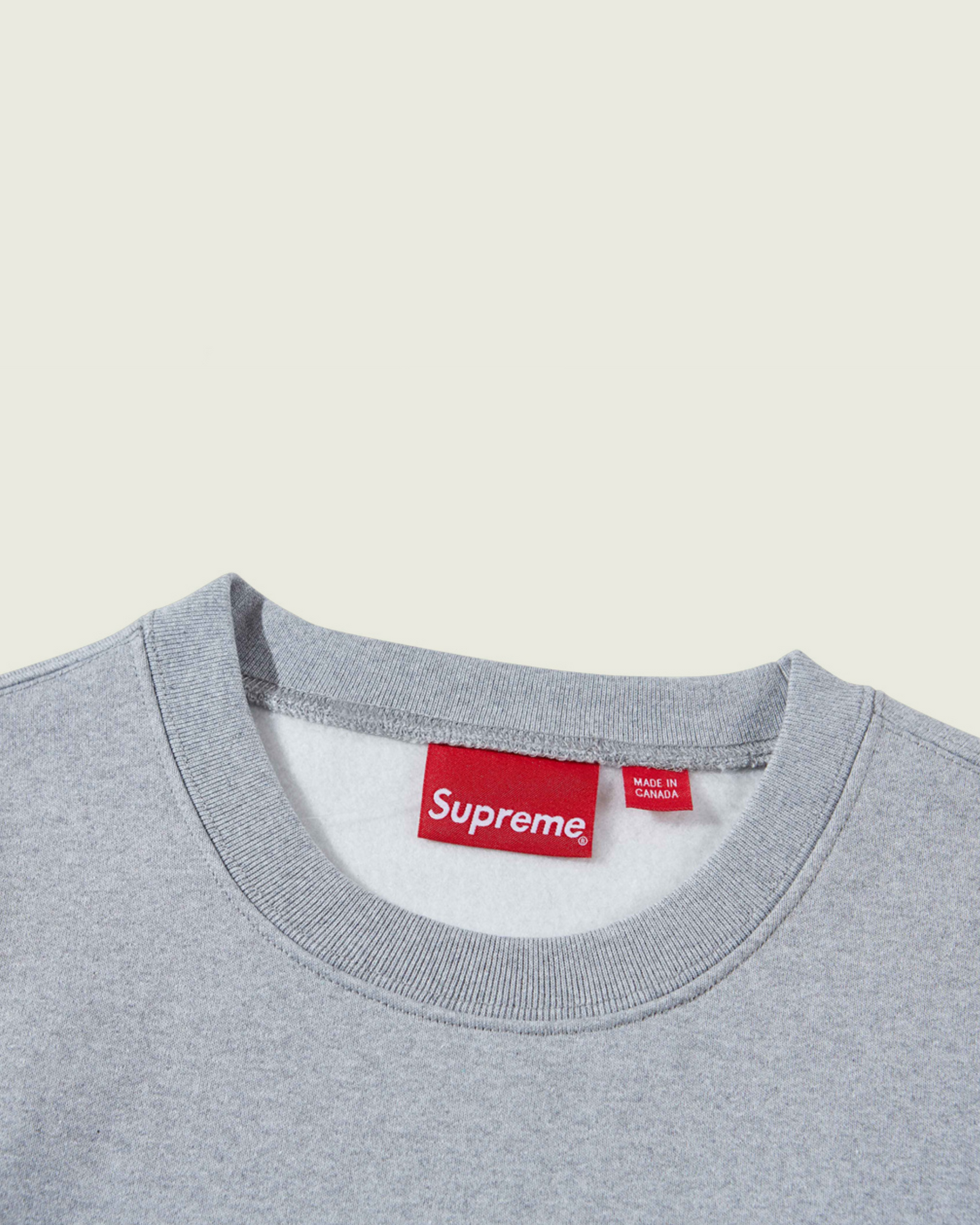 Supreme box logo grey