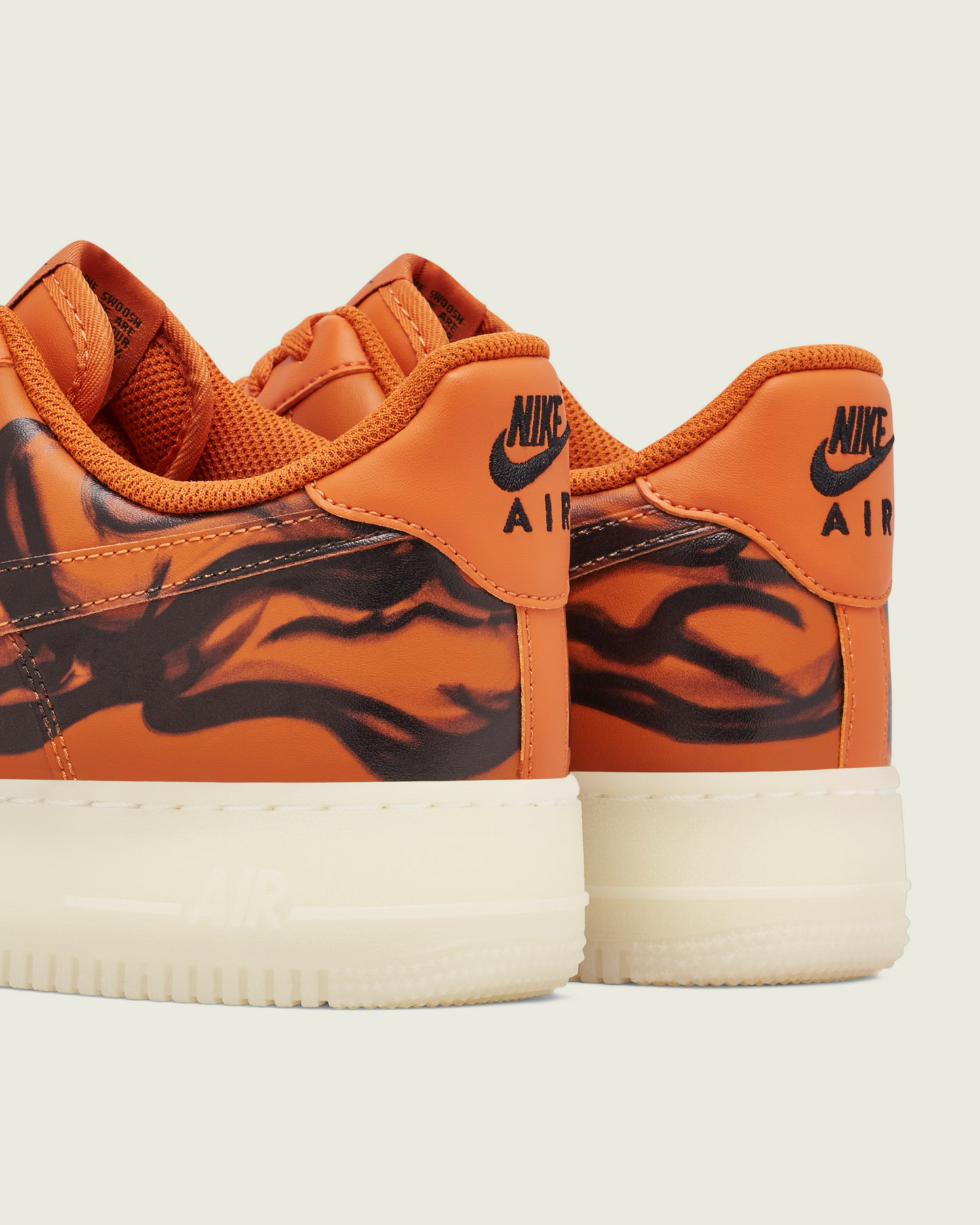 Air Force one skeleton orange