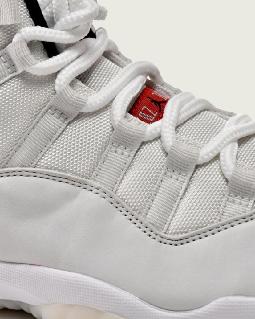 Jordan 11 retro platinum tint